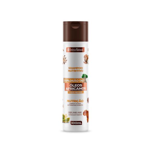 Shampoo Nutritivo Explosão de Óleos Africanos 300ml | bn.Cachos